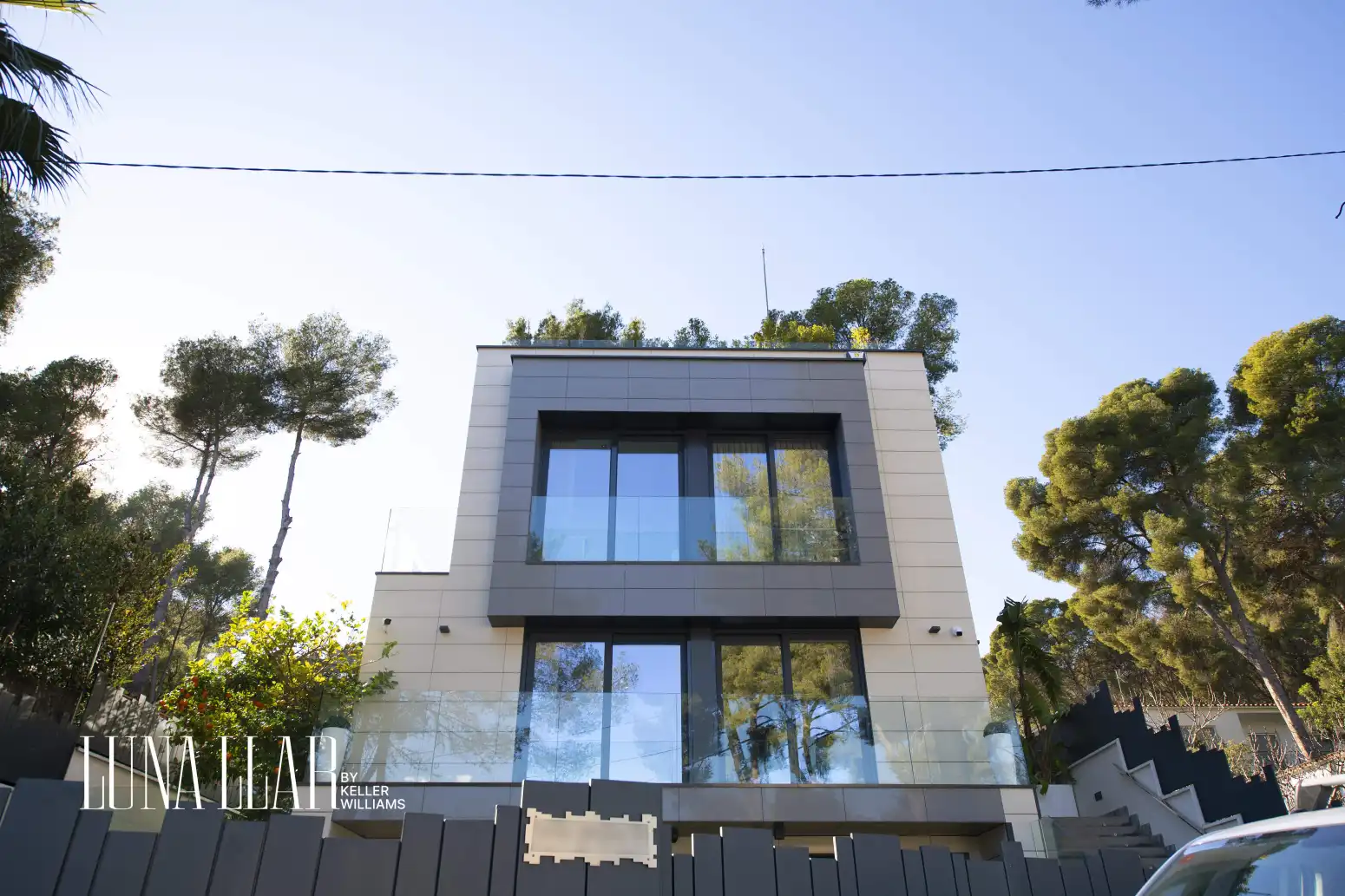 Exterior view of Houses for sale in Castelldefels  with Heating