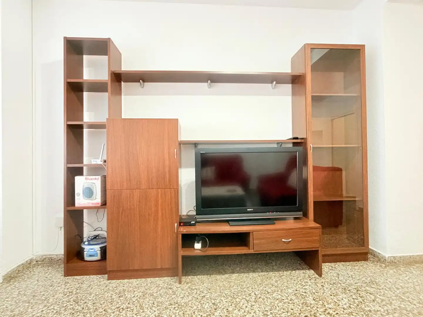 Sala d'estar de Pis de lloguer en Cartagena amb Moblat i Balcó