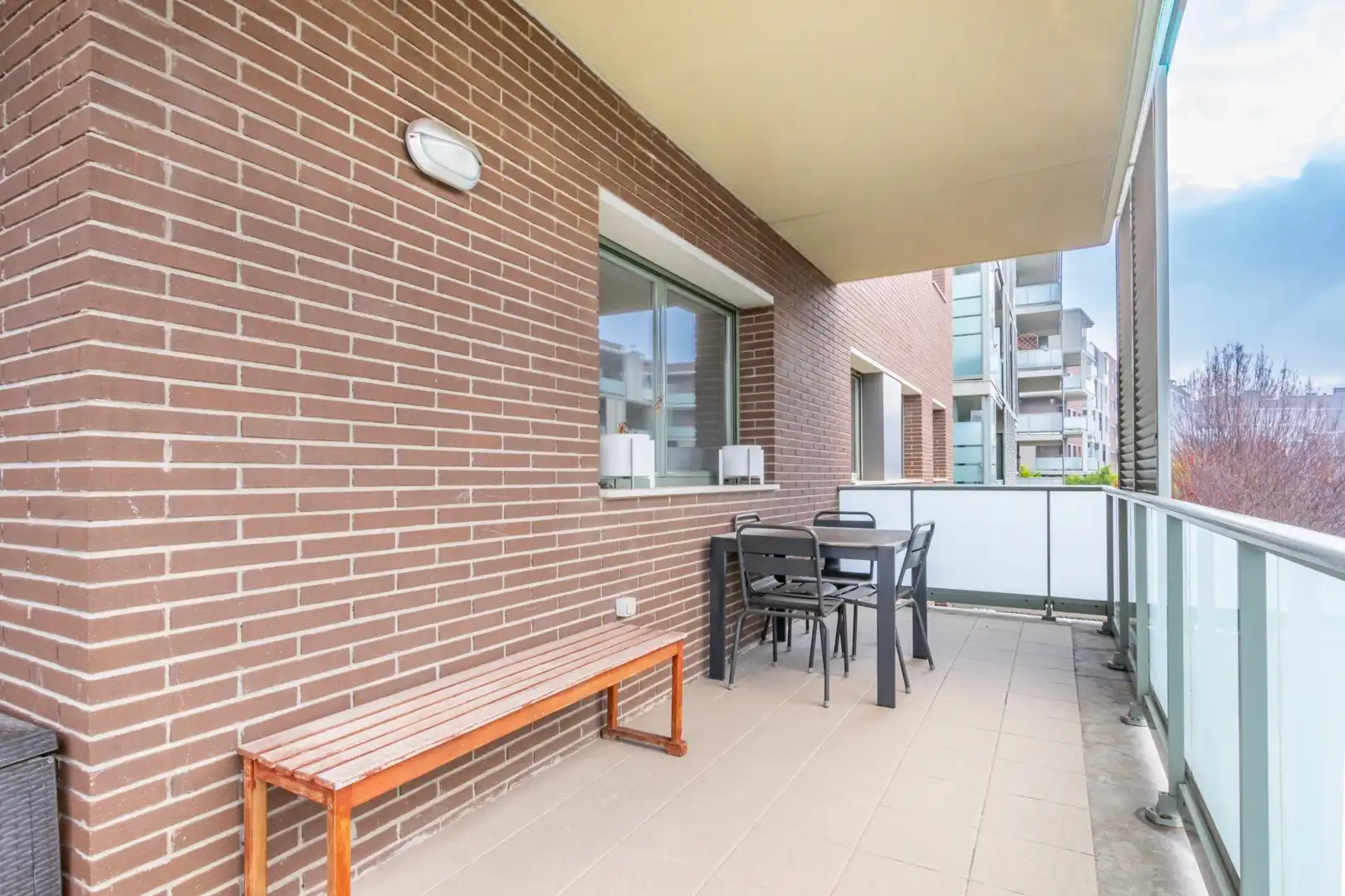 Terrace of Flat for rent in Sant Cugat del Vallès  with Private garden, Parquet flooring and Terrace