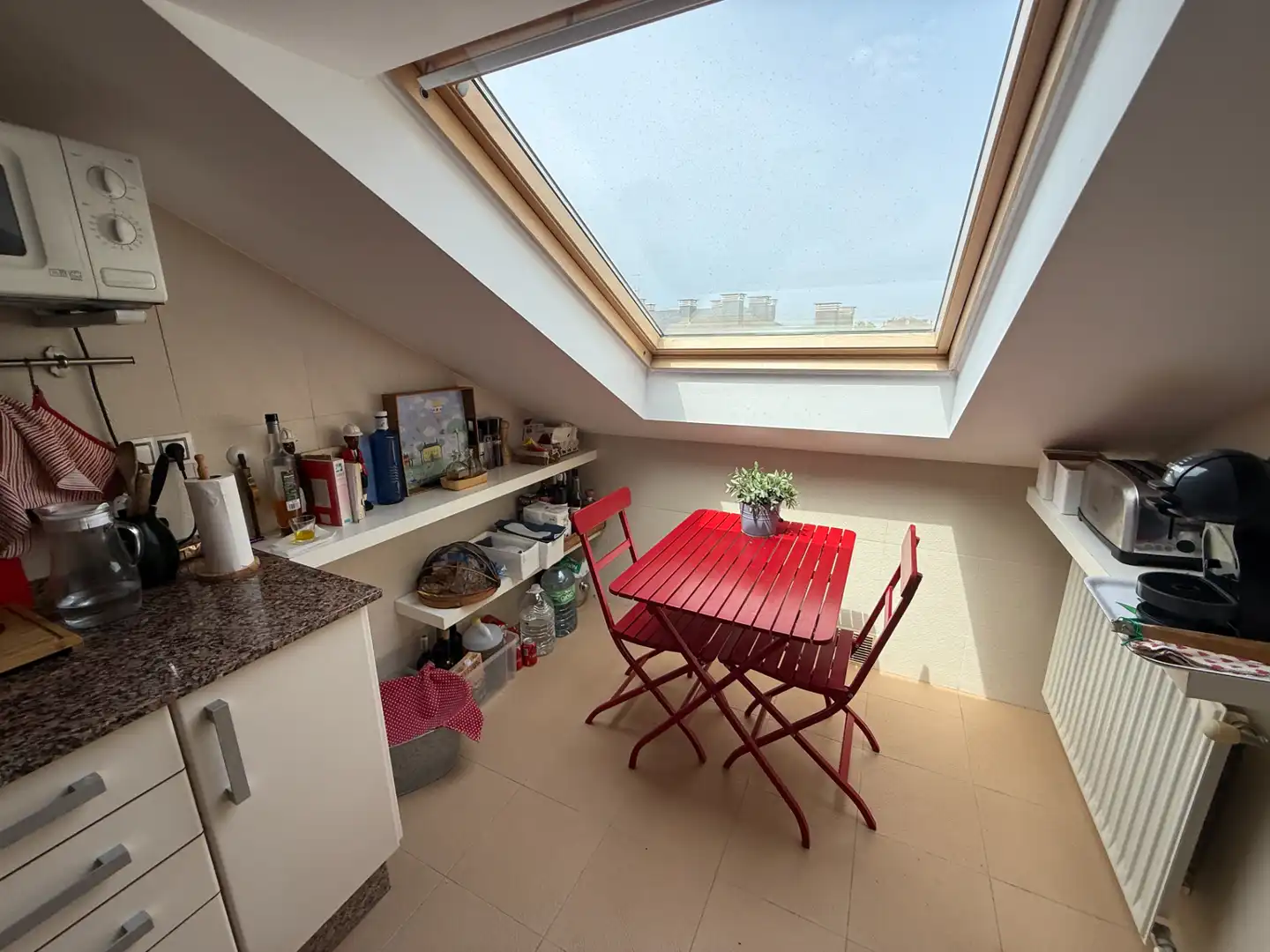 Balcony of Attic for sale in Navia  with Heating, Parquet flooring and Terrace