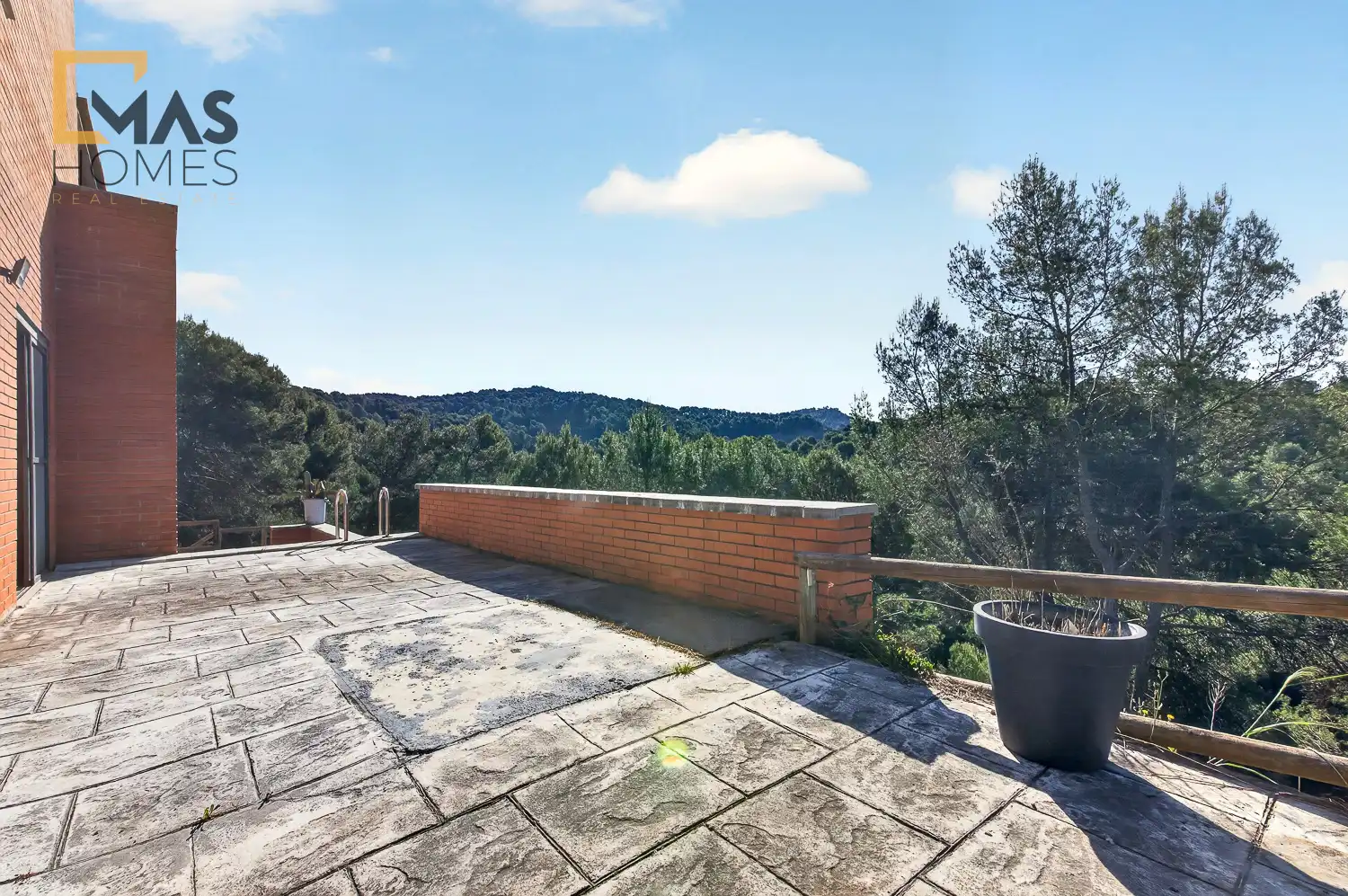 Terrassa de Casa o xalet en venda en Sant Llorenç Savall amb Aire condicionat, Calefacció i Jardí privat