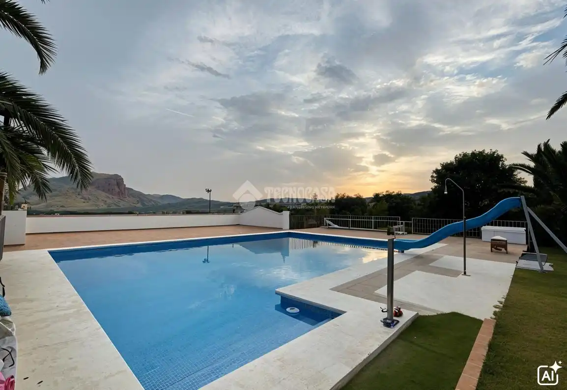 Casa rústica con piscina en venta en Archidona