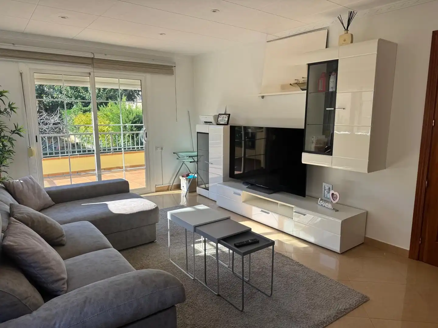 Wohnzimmer von Haus oder Chalet zum Verkauf in Quart mit Klimaanlage, Heizung und Privatgarten