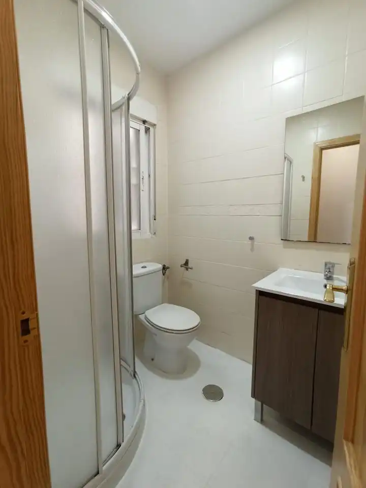 Baño de Apartamento de alquiler en Madrid con Calefacción, Amueblado y Se aceptan mascotas