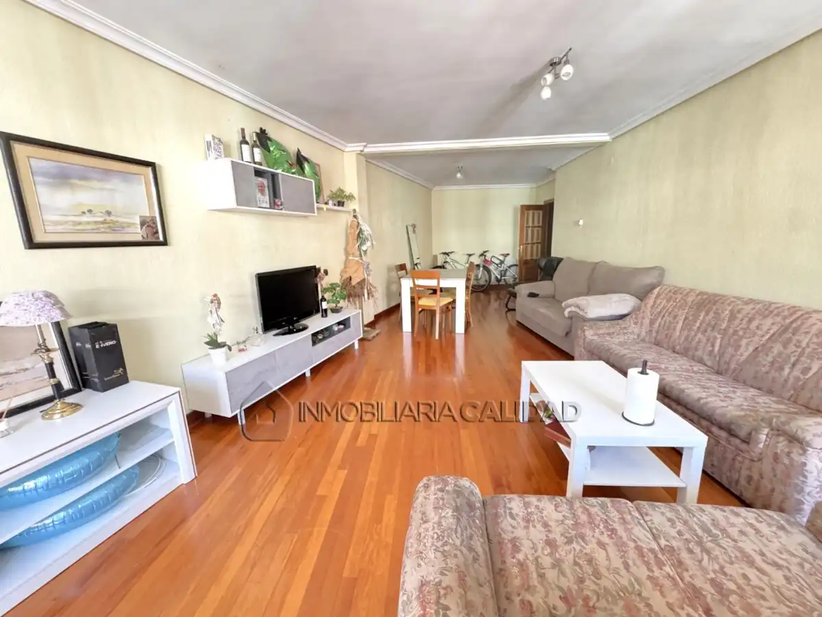 Sala de estar de Piso de alquiler en Burgos con Calefacción y Amueblado