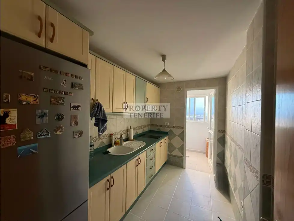 Kitchen of Flat for sale in Arona  with Terrace and Furnished
