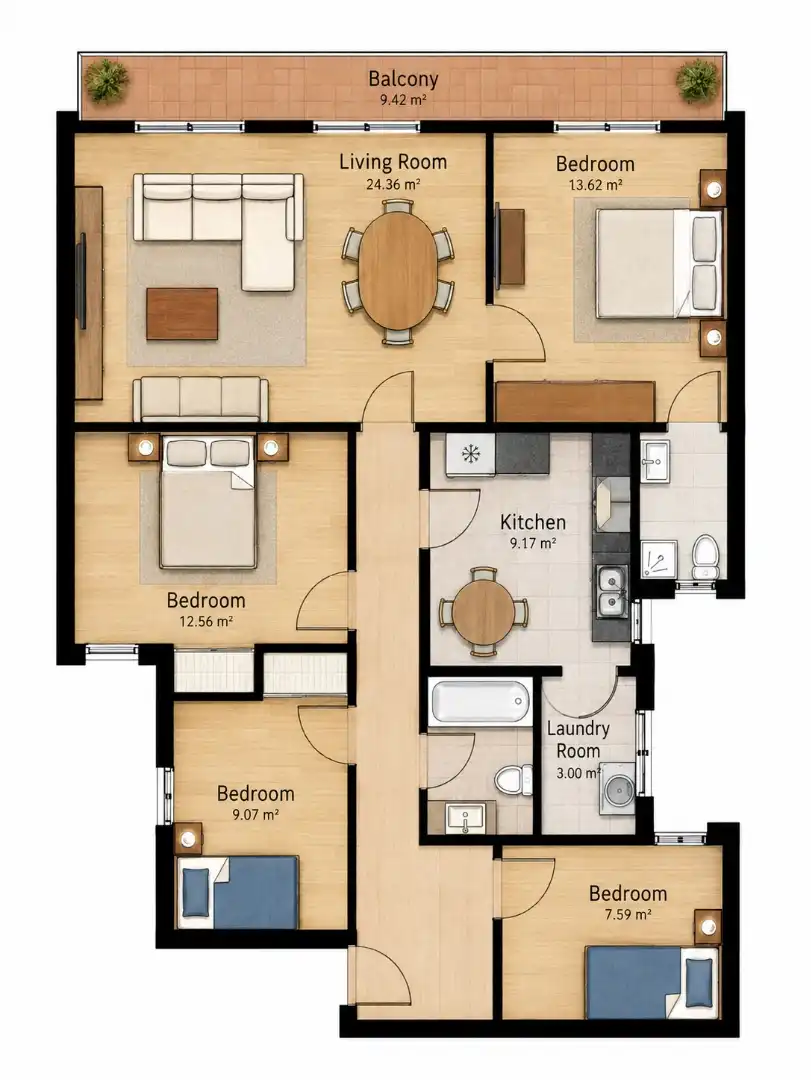Penthouse with terrace for sale in Carrer de la Llibertat, imagen 41