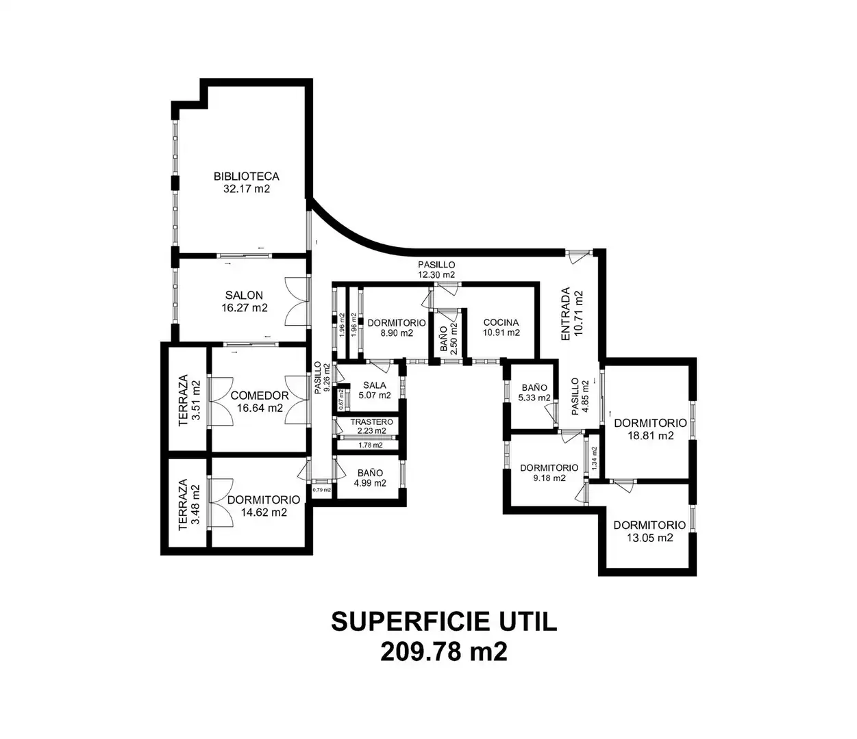 Piso con terraza en venta en Centro, imagen 54