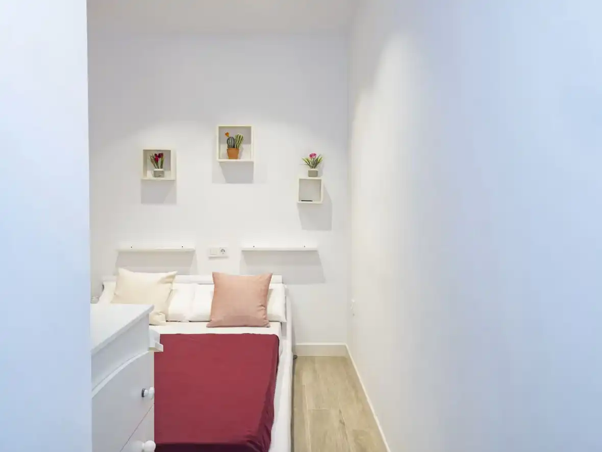 Bedroom of Flat for rent in Fuengirola  with Air Conditioner, Heating and Parquet flooring