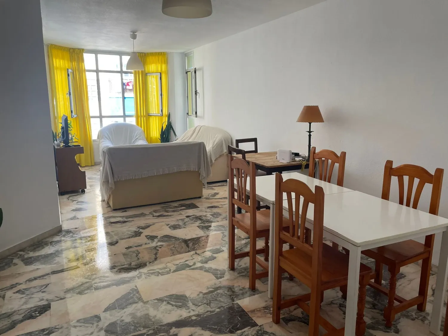 Dining room of Flat to rent in Málaga Capital  with Furnished, Oven and Washing machine