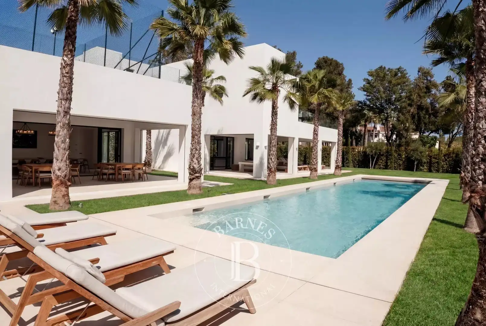 Jardí de Casa o xalet de lloguer en Sotogrande amb Aire condicionat, Calefacció i Jardí privat