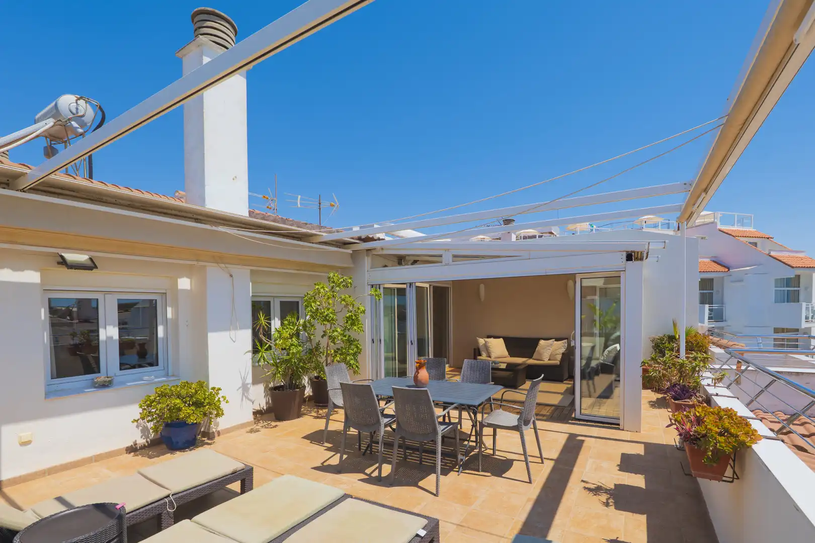 Terraza de Ático en venta en Torremolinos con Aire acondicionado, Calefacción y Terraza