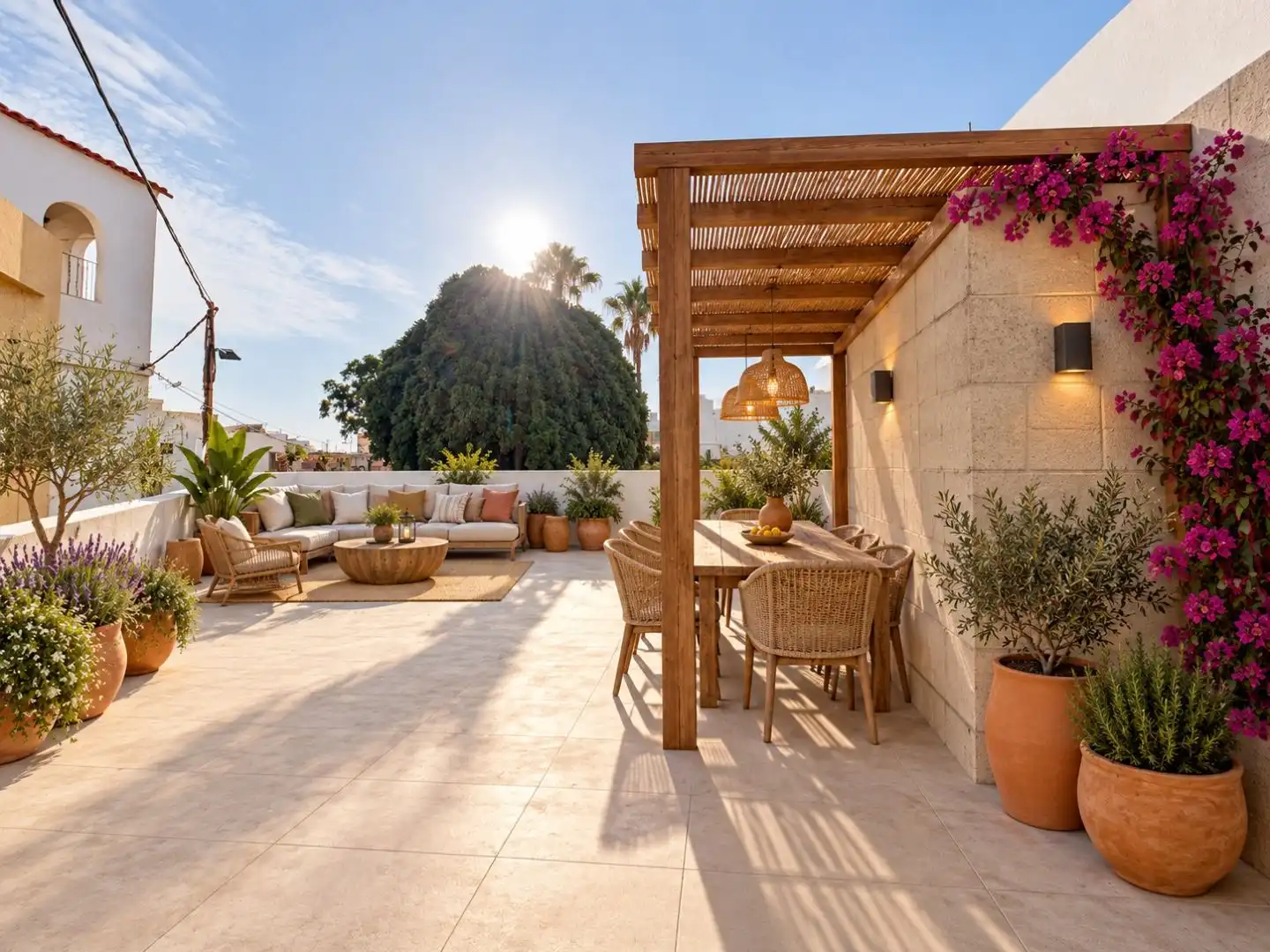 Terraza de Casa adosada en venta en Centro
