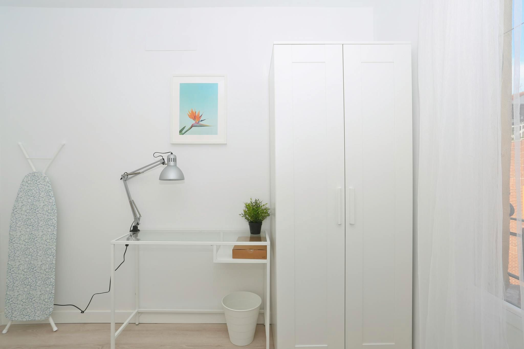 Dormitori de Pis de lloguer en  Madrid Capital amb Calefacció, Moblat i Rentadora