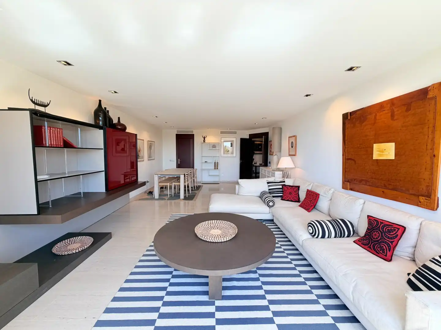Sala d'estar de Pis de lloguer en  Palma de Mallorca amb Aire condicionat, Calefacció i Moblat