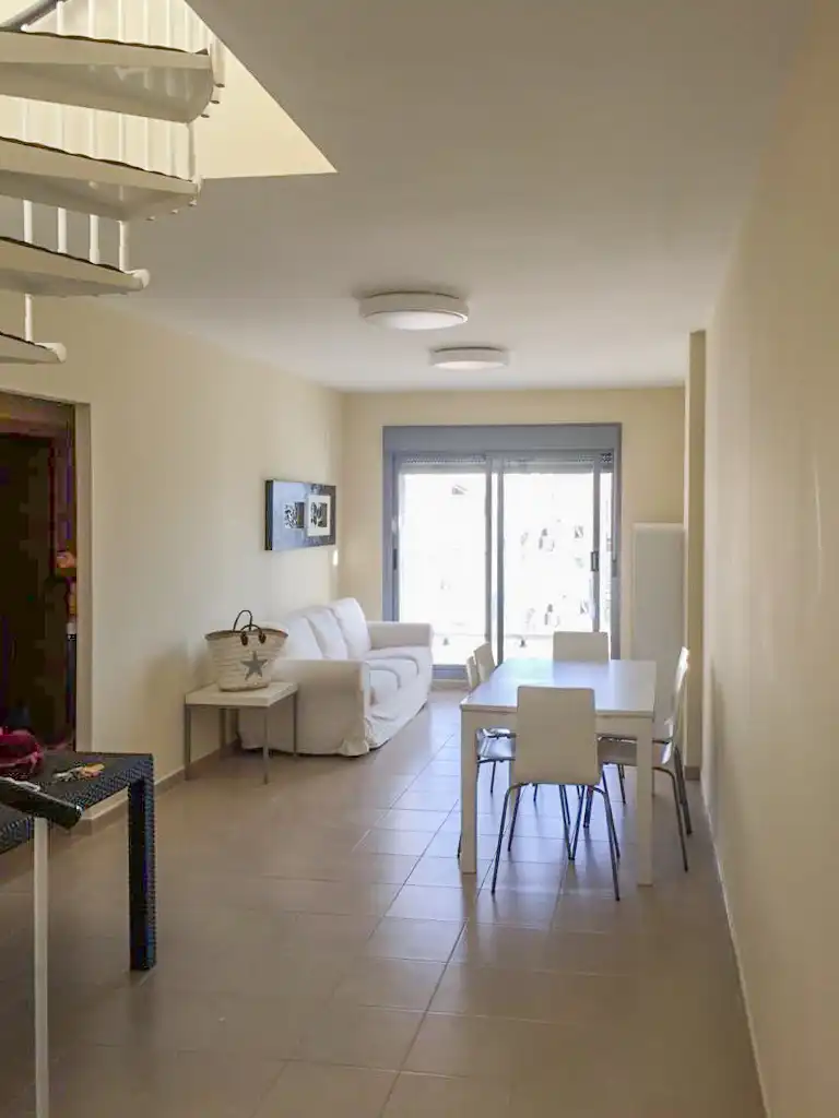 Dining room of Attic for rent in Almenara  with Air Conditioner, Private garden and Terrace