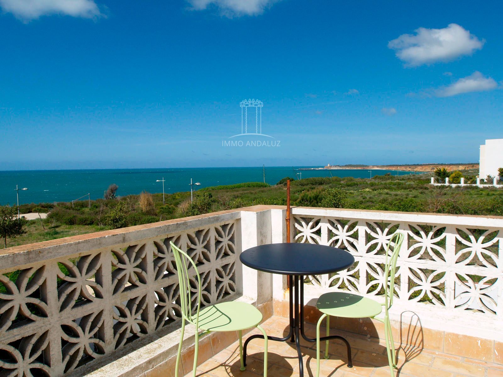 Terrace of House or chalet for sale in Conil de la Frontera  with Air Conditioner, Heating and Swimming Pool