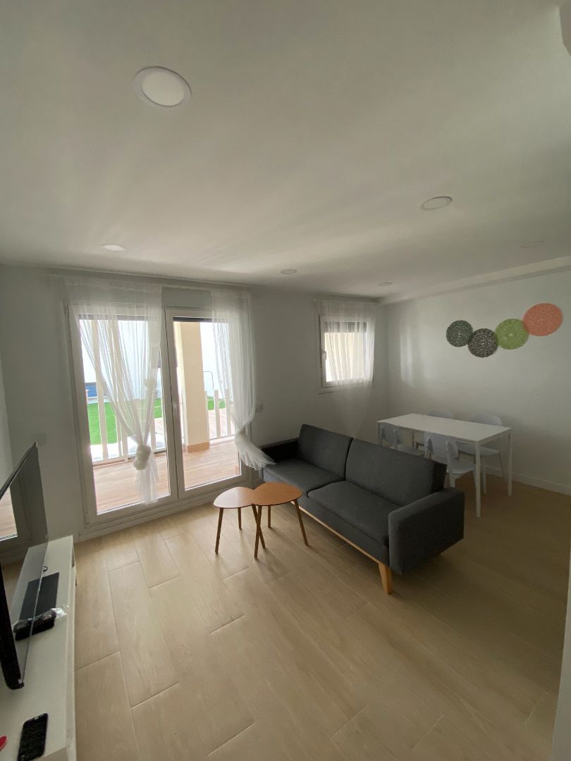 Bedroom of Flat for sale in Alcázar de San Juan  with Heating, Terrace and Furnished