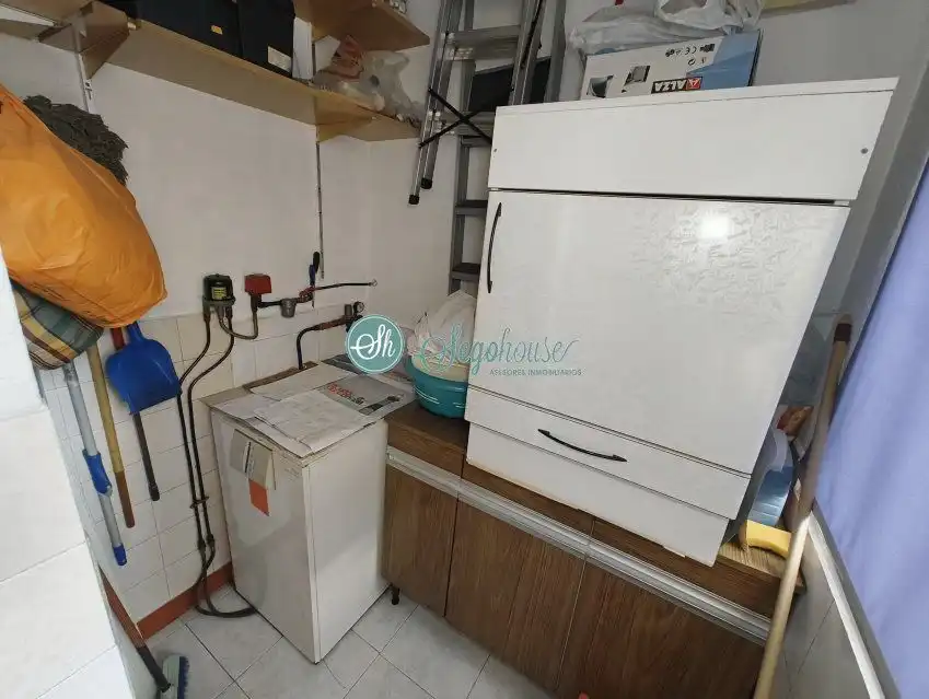 Kitchen of Flat for sale in Segovia  with Heating, Parquet flooring and Terrace
