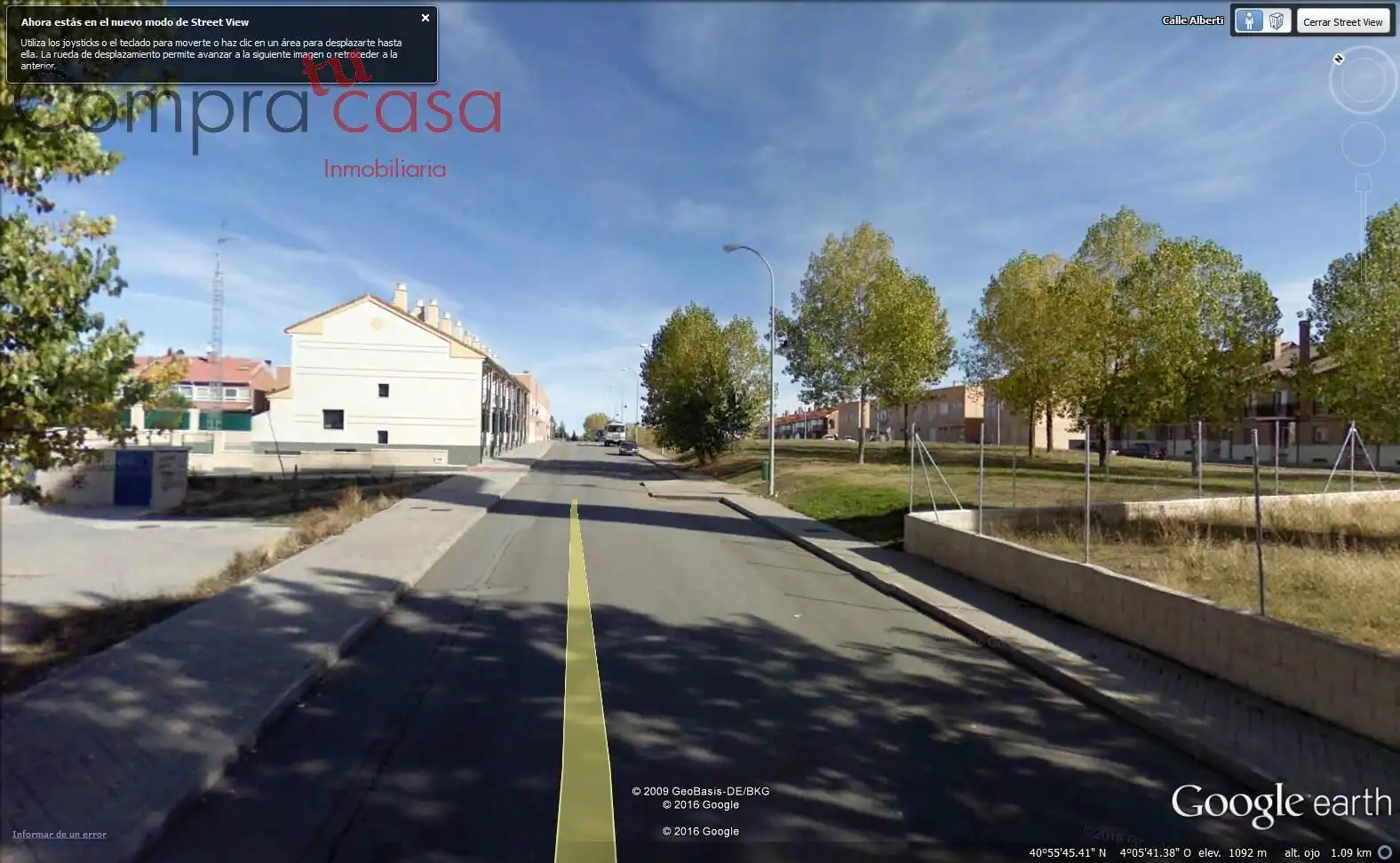 Vista exterior de Local en venda en Segovia