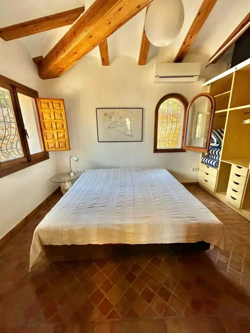 Bedroom of Houses for sale in Jávea / Xàbia  with Air Conditioner, Heating and Private garden
