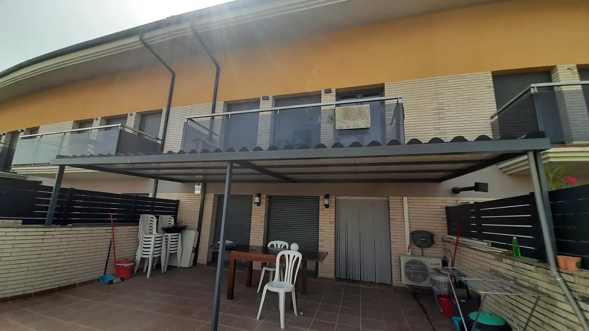 Terrasse von Wohnung zum Verkauf in Anglesola mit Heizung, Privatgarten und Terrasse