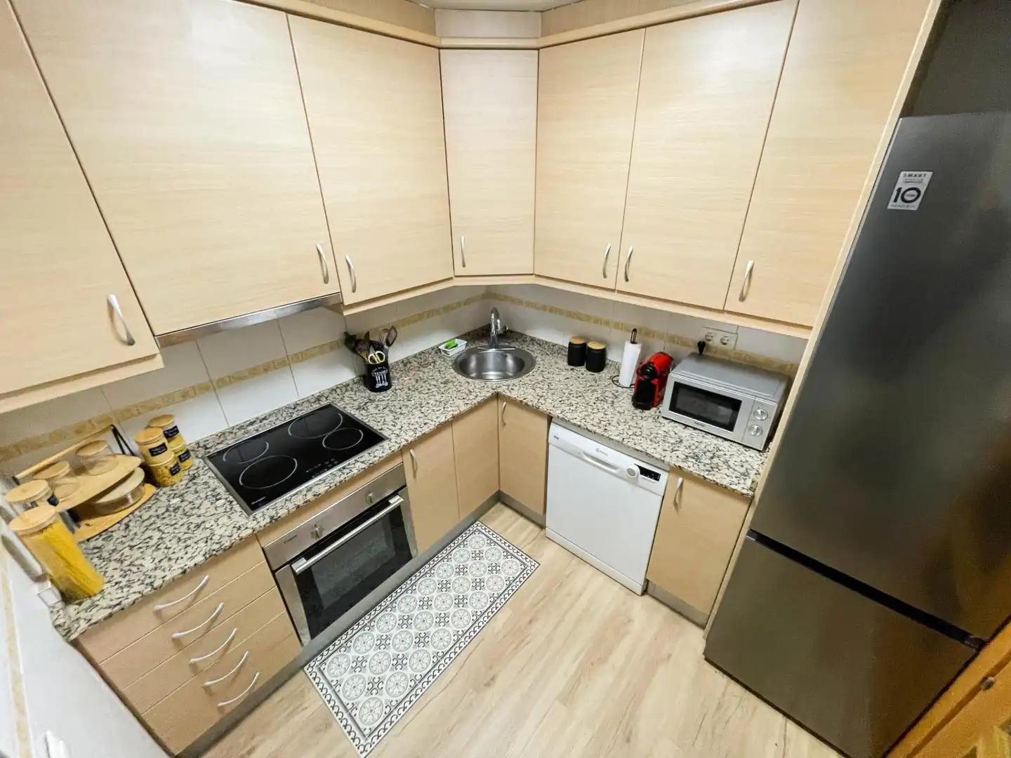 Cocina de Piso en venta en Olesa de Montserrat con Calefacción, Parquet y Amueblado