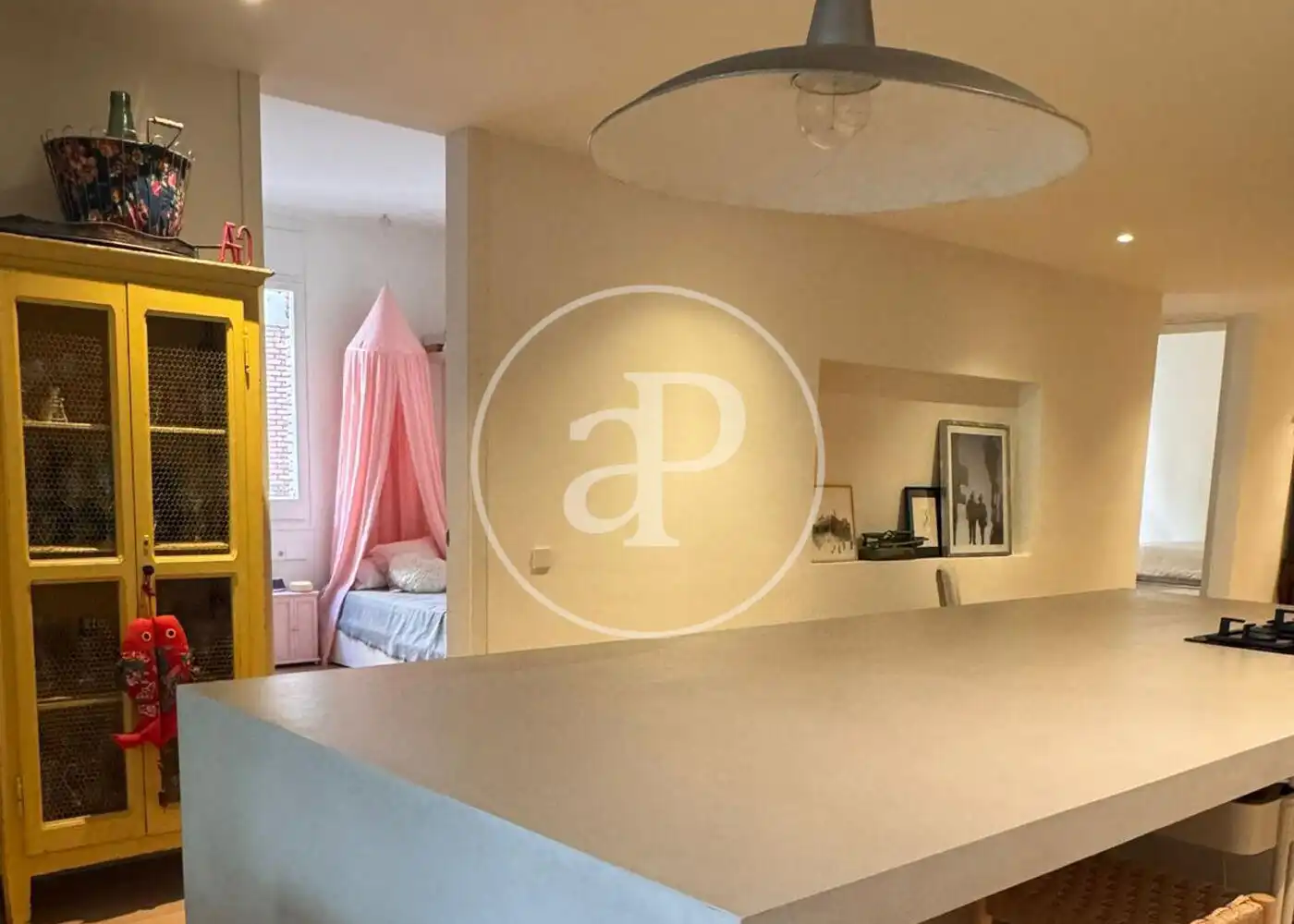 Kitchen of Flat for sale in Barcelona  with Air Conditioner, Heating and Private garden