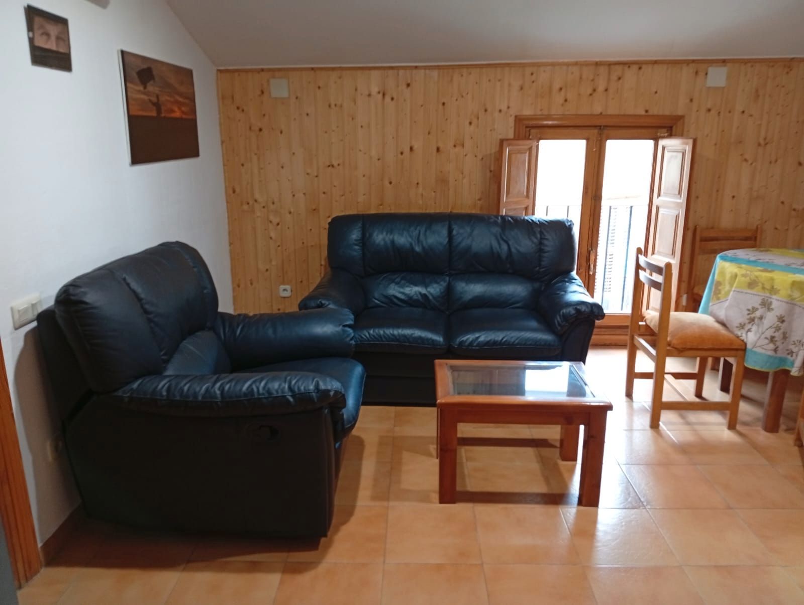 Sala de estar de Piso de alquiler en Cuenca Capital con Aire acondicionado, Calefacción y Amueblado