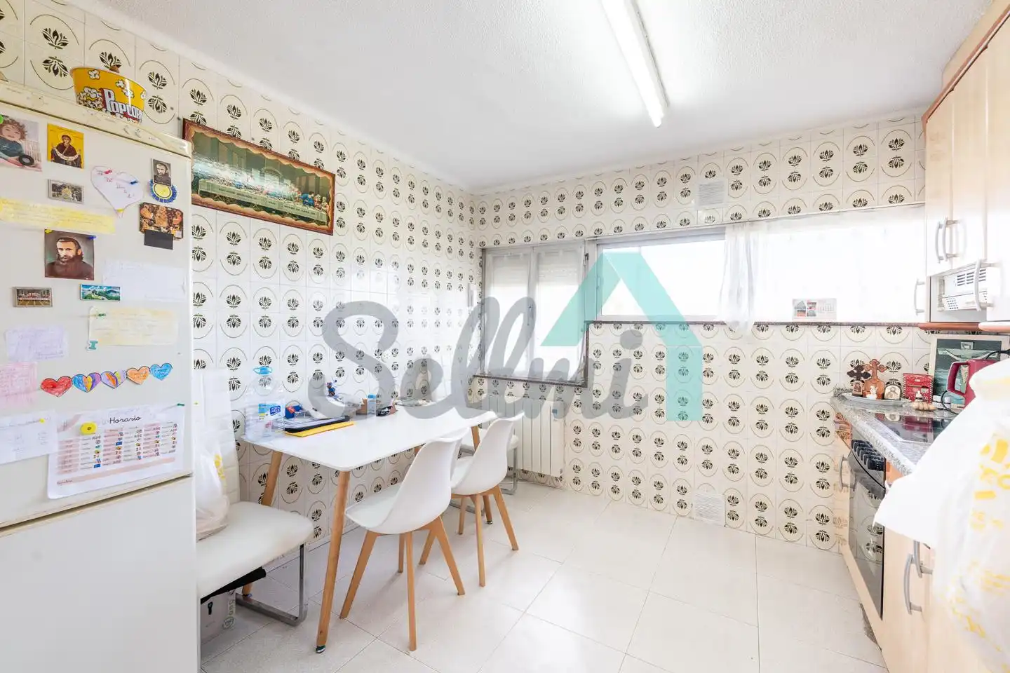 Cocina de Planta baja en venta en Avilés con Calefacción, Parquet y Trastero