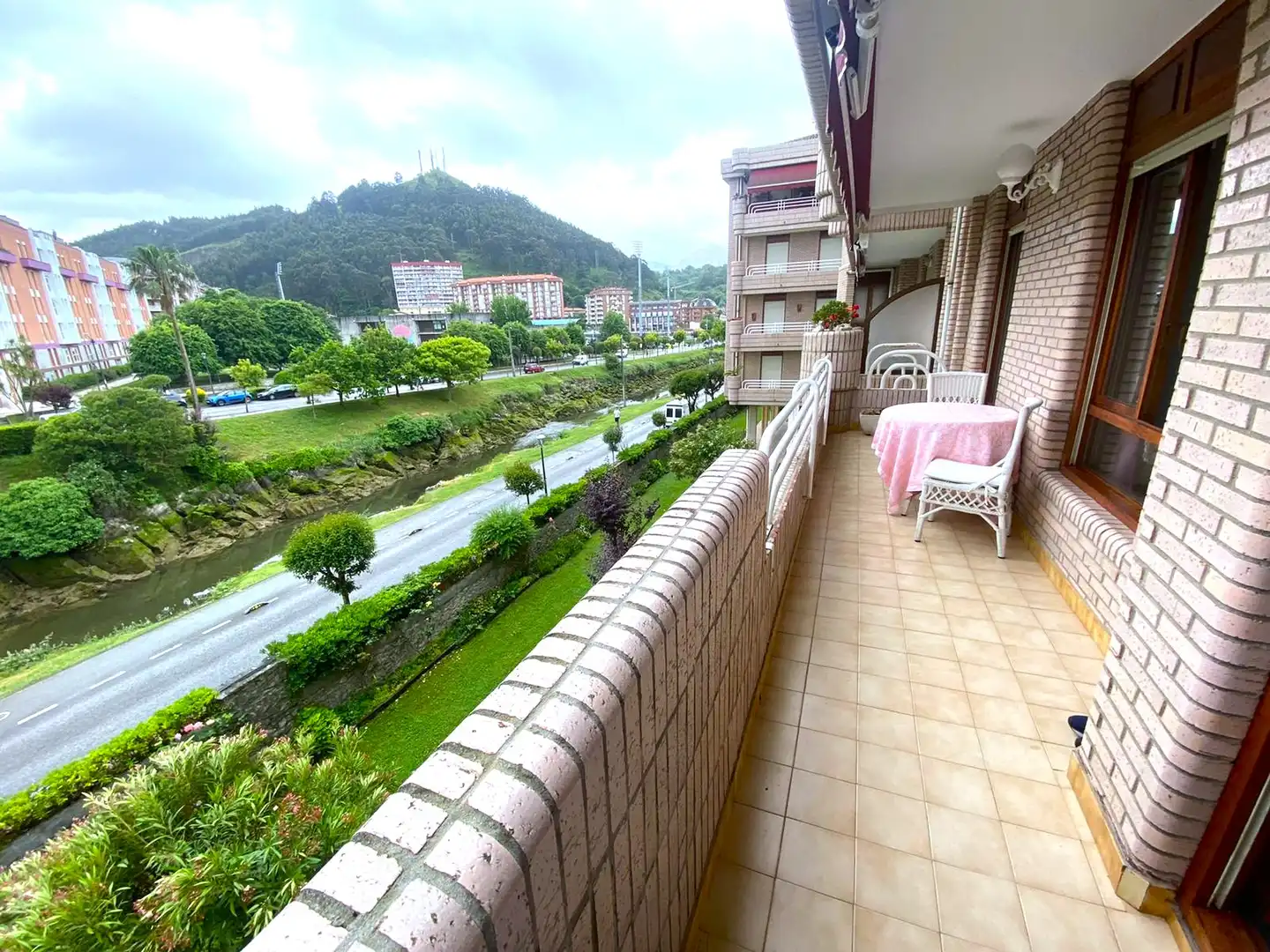 Terrace of Flat for sale in Castro-Urdiales  with Heating, Private garden and Parquet flooring