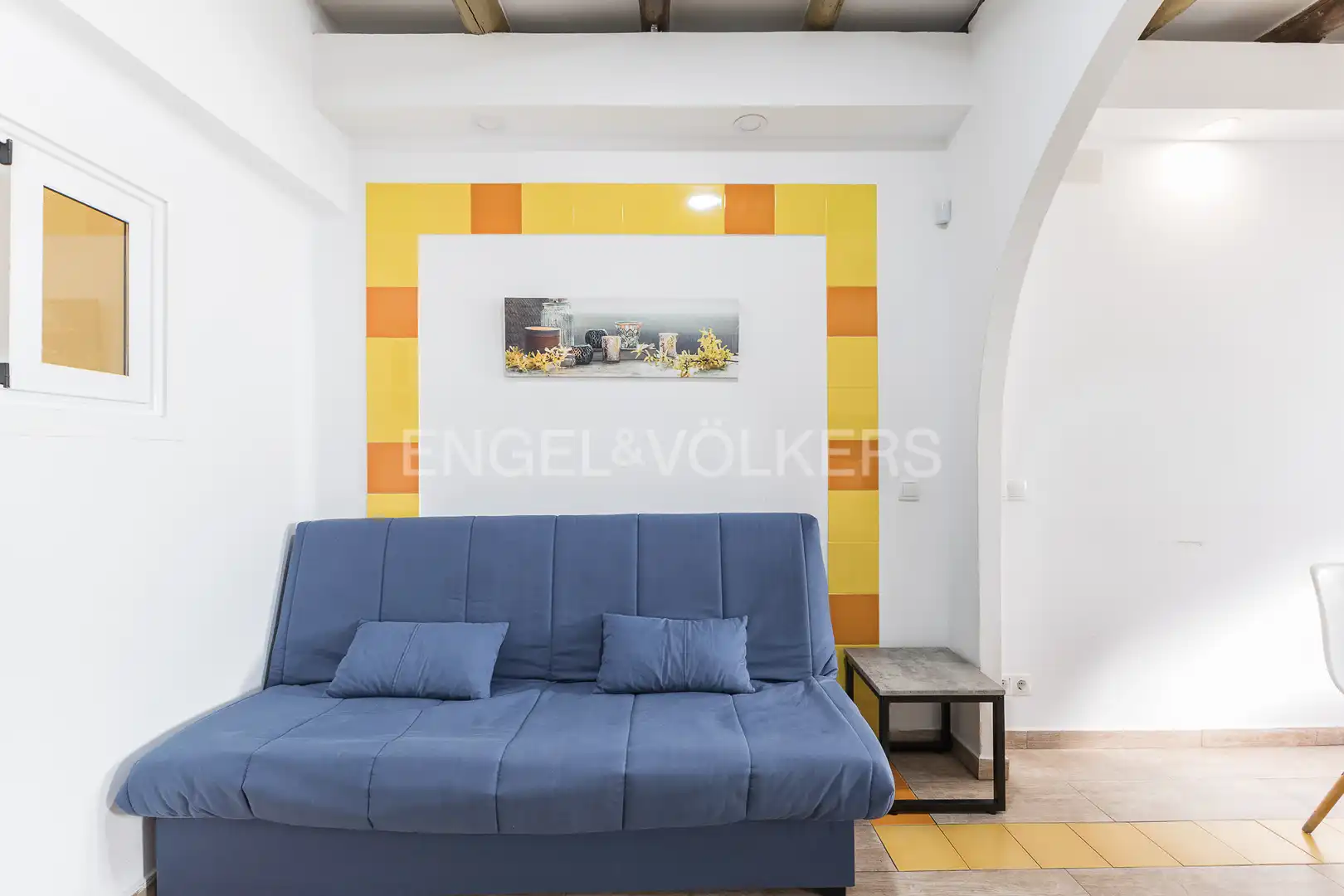 Sala de estar de Piso en venta en L'Hospitalet de Llobregat con Calefacción