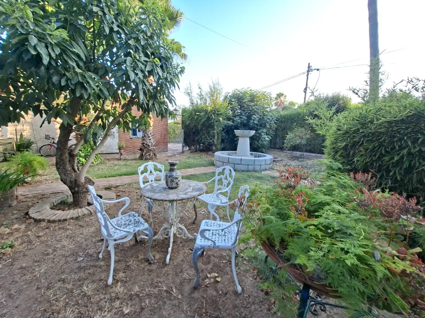 Garden of Houses for sale in Espartinas  with Air Conditioner, Heating and Private garden
