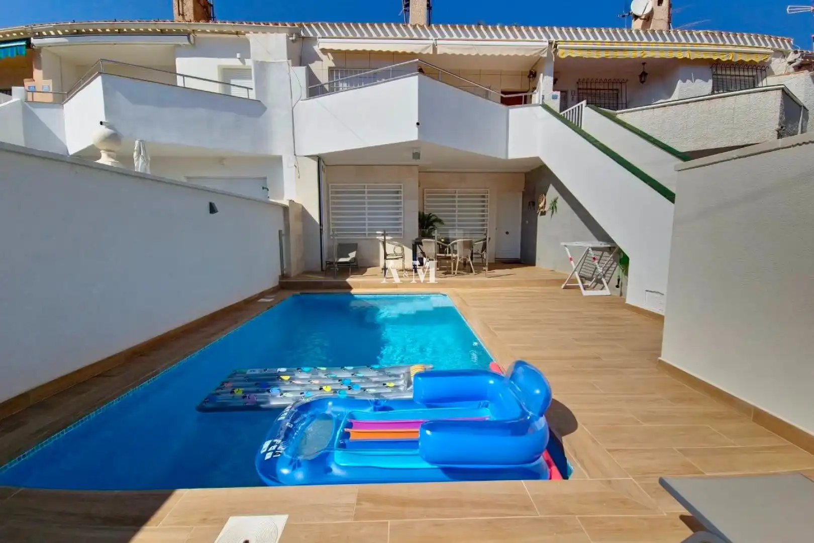 Piscina de Casa adosada de alquiler en Orihuela con Aire acondicionado, Terraza y Piscina