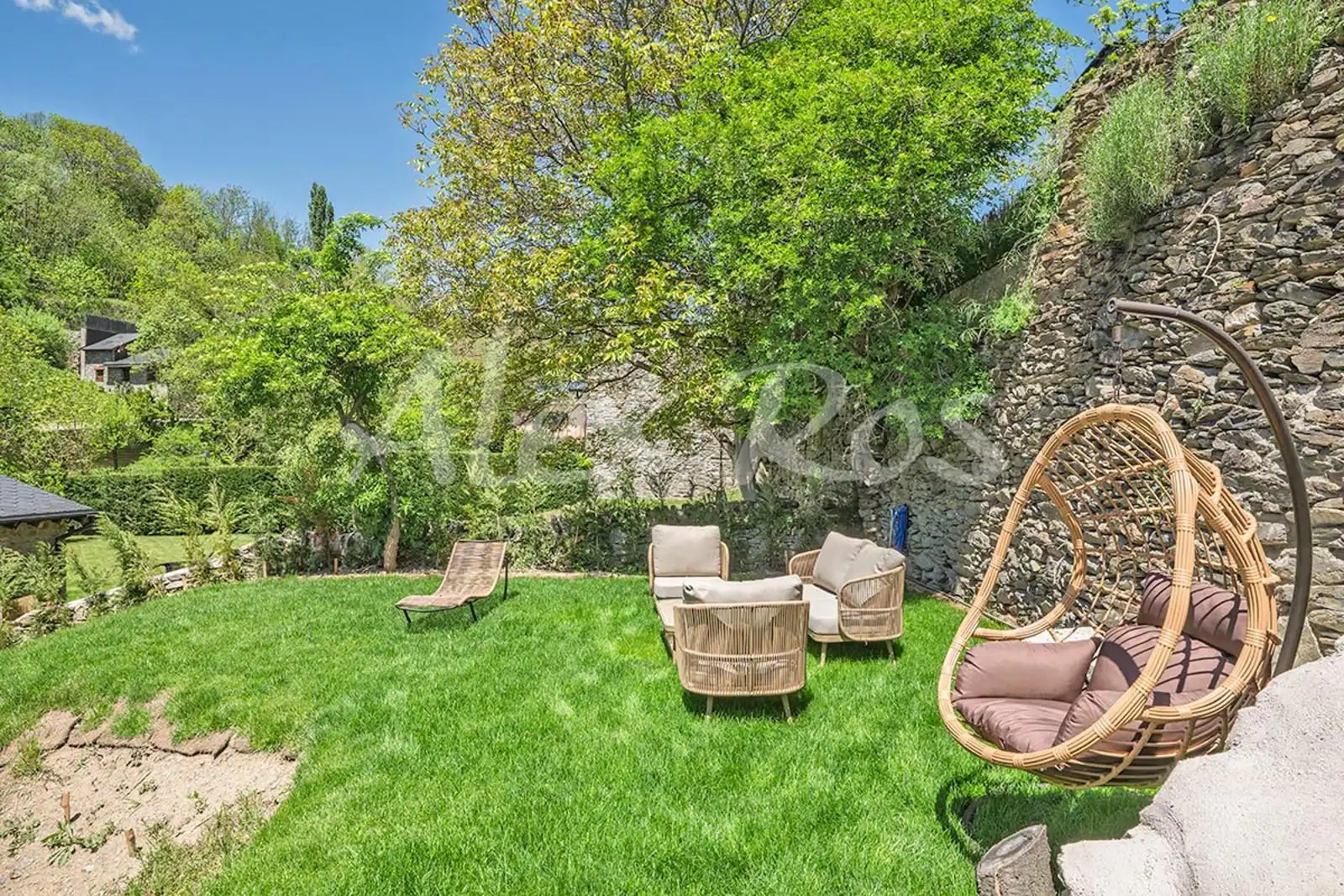 Terraza de Casa o chalet en venta en Ger con Calefacción y Jardín privado