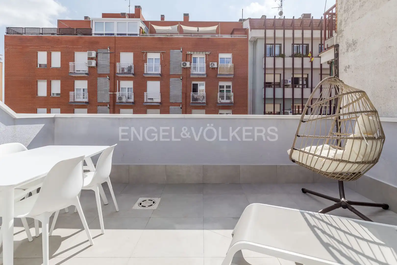 Terrasse von Wohnungen zur Miete in Madrid mit Klimaanlage, Heizung und Terrasse