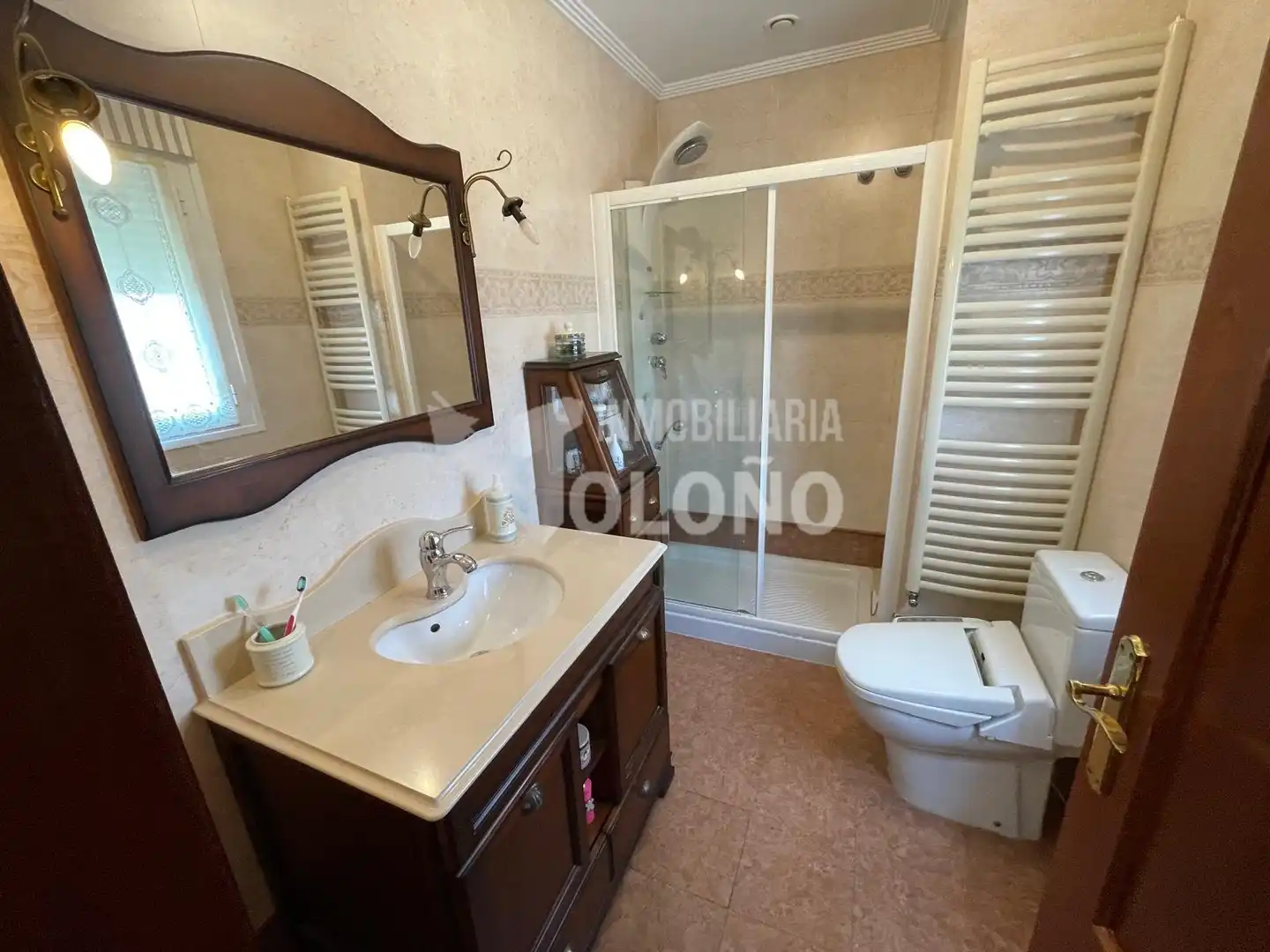Bany de Casa o xalet en venda en Casalarreina amb Calefacció, Jardí privat i Parquet