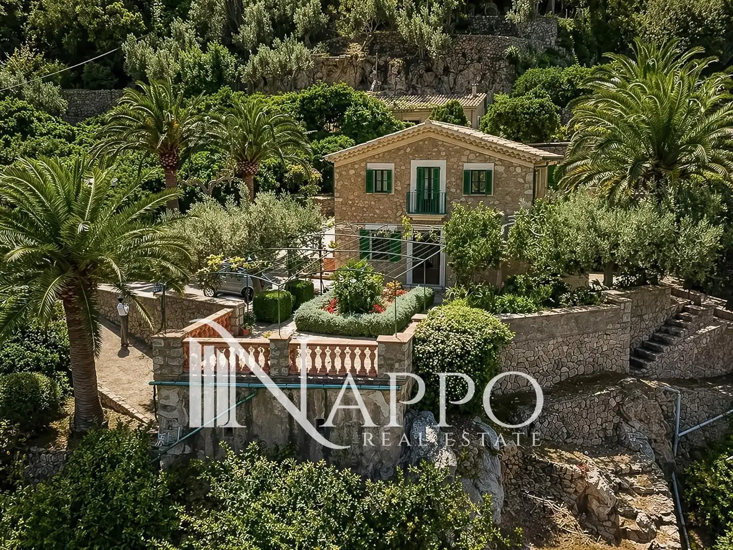 Exterior view of Houses for sale in Sóller  with Air Conditioner, Storage room and Swimming Pool