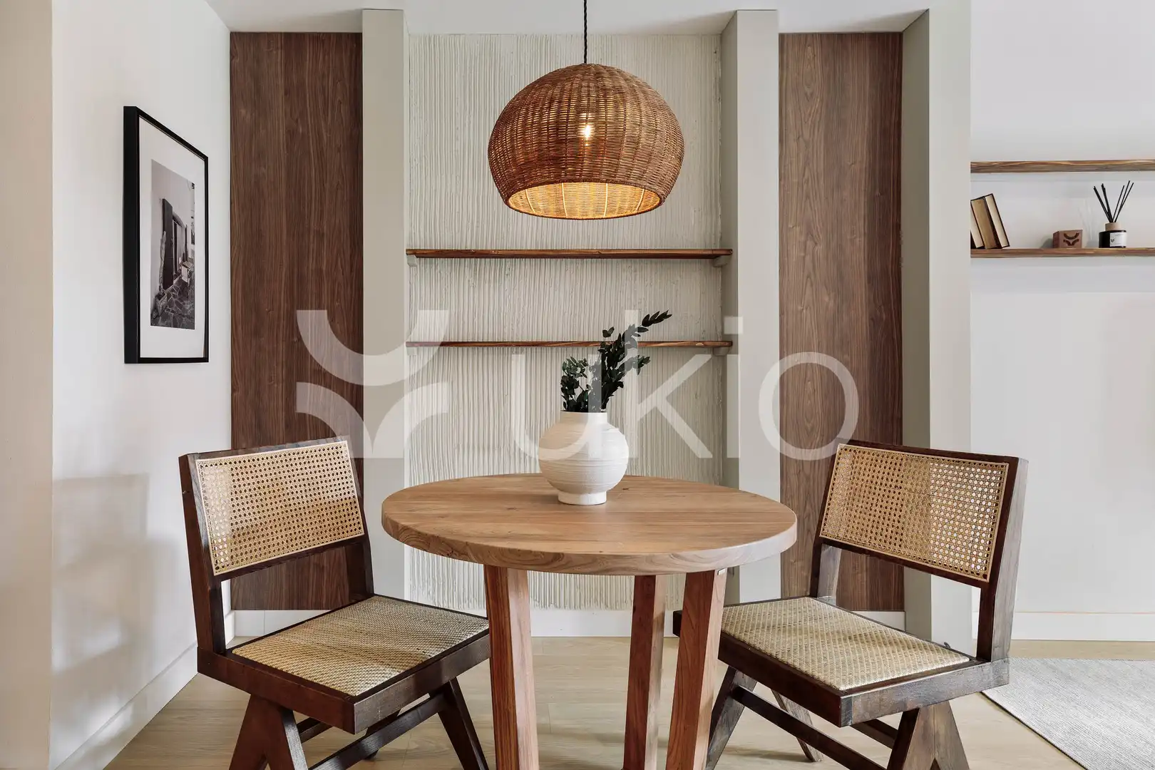 Esszimmer von Wohnungen zur Miete in Barcelona mit Heizung, Terrasse und Möbliert
