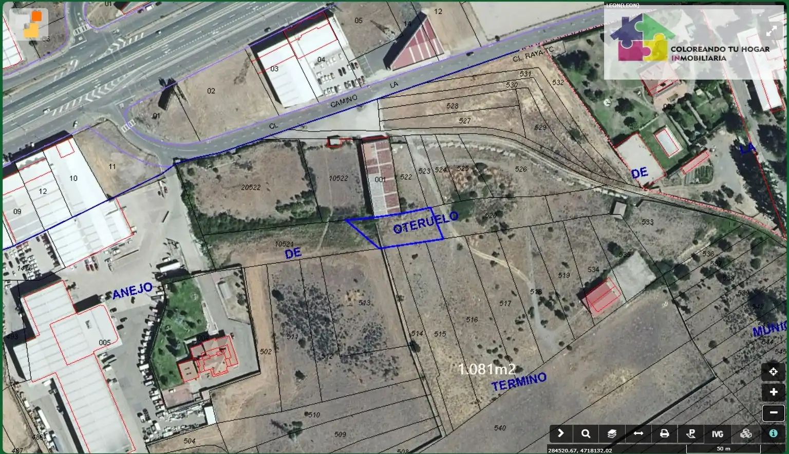 Terreny industrial en venda en León Capital 