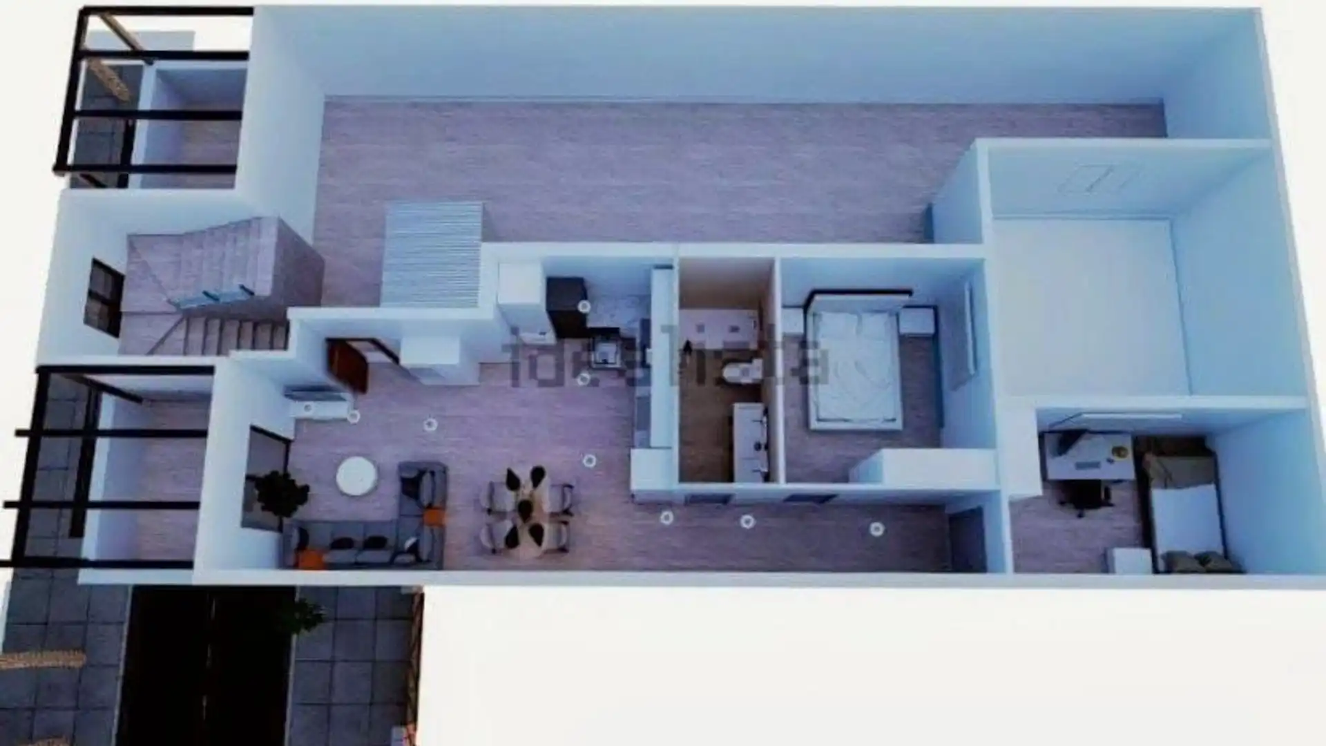 Habitación de Ático en venta en Burriana / Borriana con Terraza
