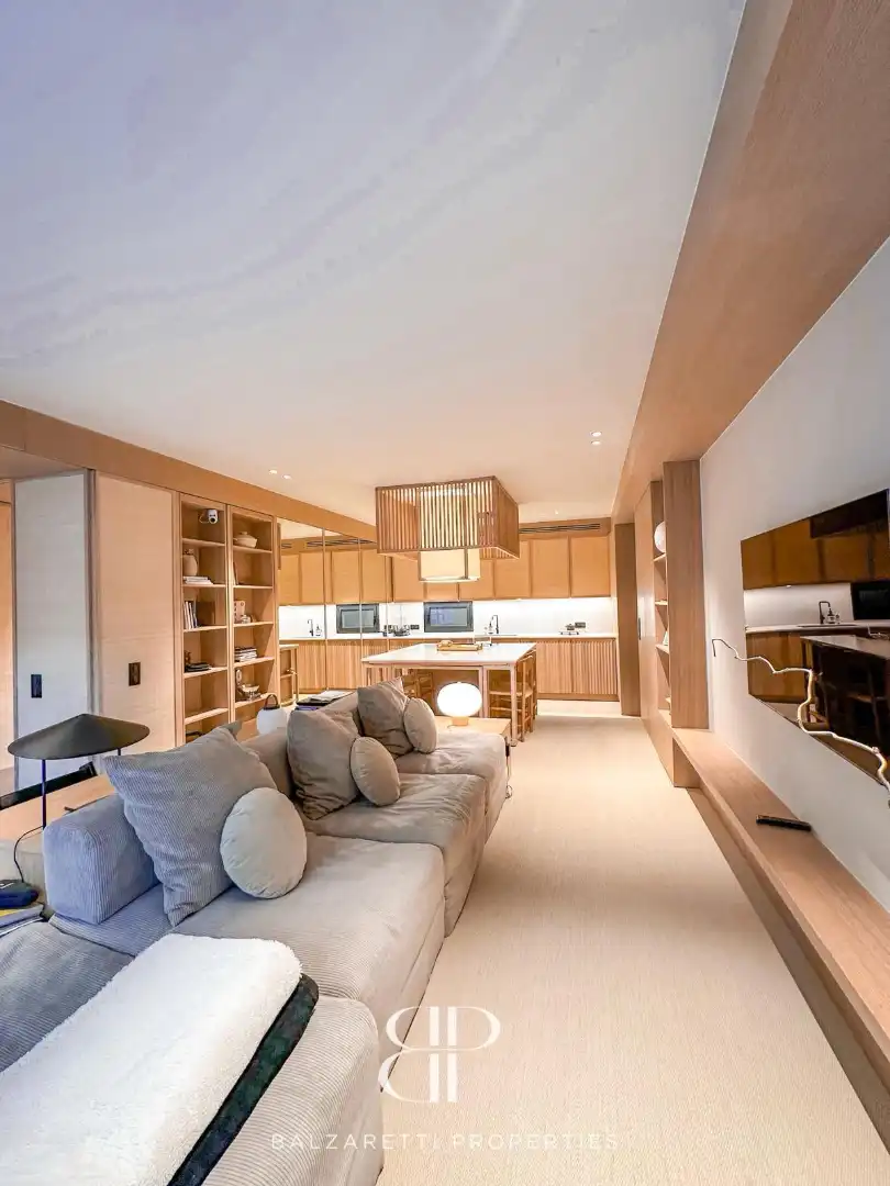 Wohnzimmer von Wohnung zur Miete in Barcelona mit Klimaanlage, Heizung und Parkett