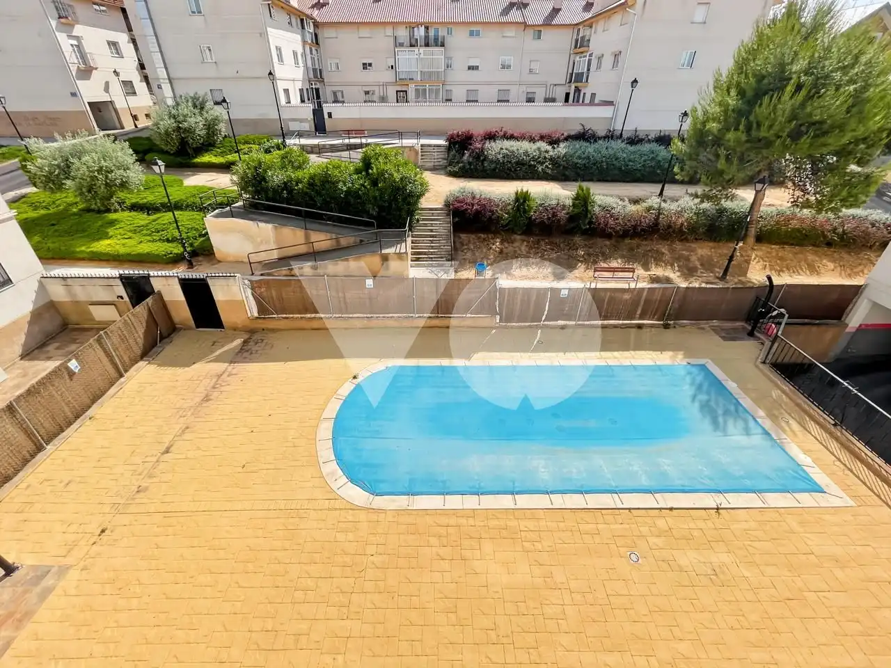 Swimming pool of Flat for sale in Campo Real  with Air Conditioner, Heating and Terrace