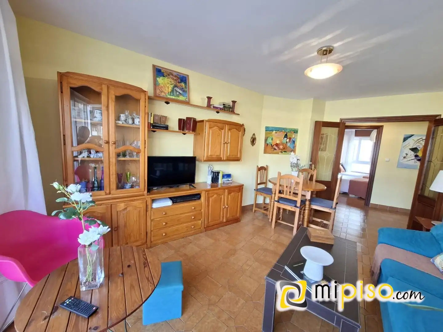 Wohnzimmer von Wohnung zur Miete in Laredo mit Terrasse und Möbliert