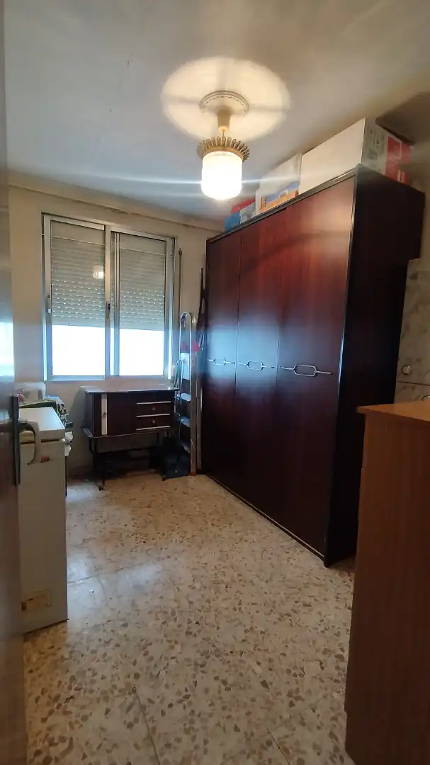 Bedroom of Flat for sale in Sevilla  with Air Conditioner and Terrace