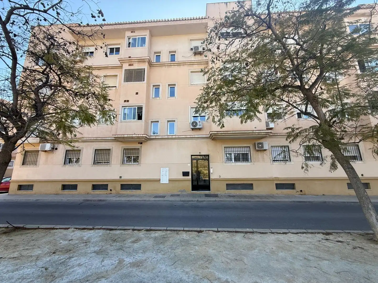 Exterior view of Flat for sale in Huércal de Almería  with Community pool