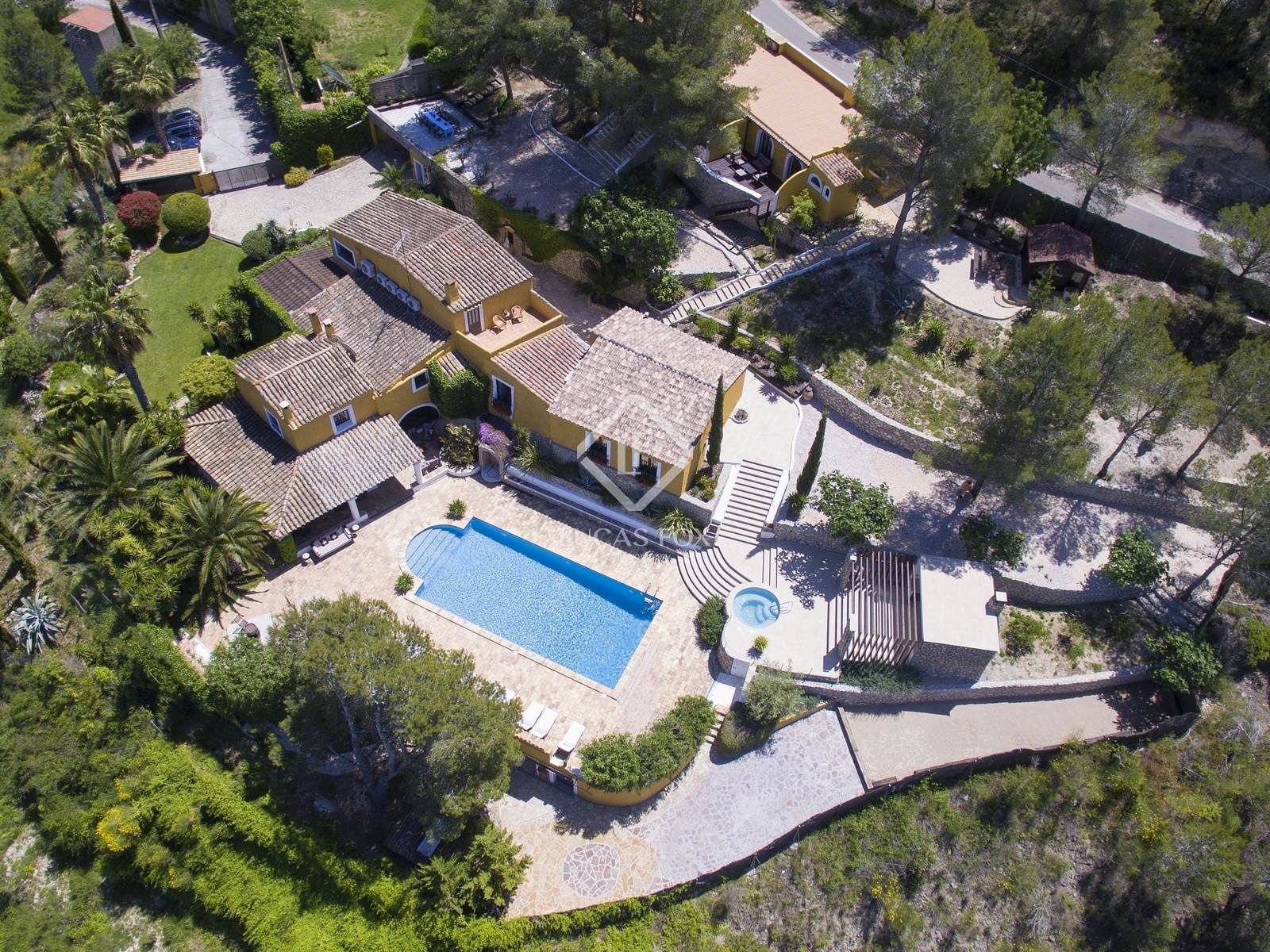 Exterior view of Country house for sale in Canyelles  with Air Conditioner, Heating and Private garden