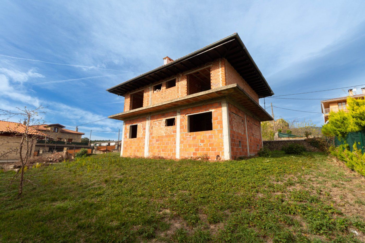 Exterior view of House or chalet for sale in Valle de Mena  with Private garden