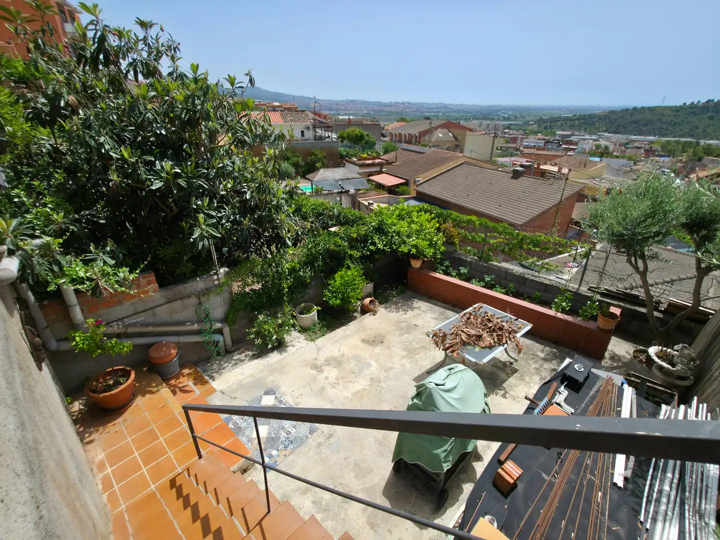 Terraza de Casa o chalet en venta en Sant Vicenç Dels Horts con Aire acondicionado, Calefacción y Jardín privado