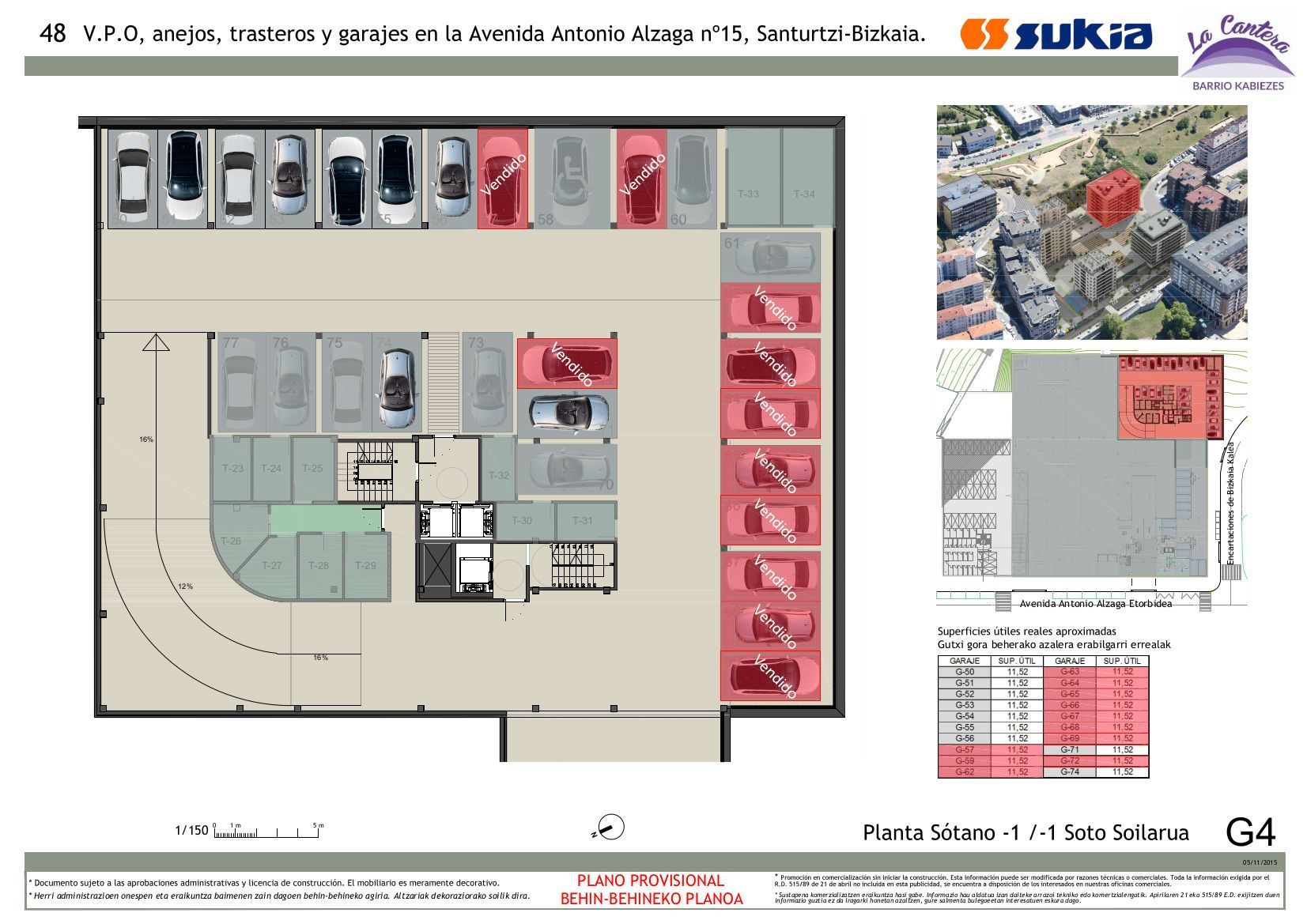 Garage for sale in Santurtzi 